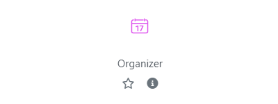Screenshot icon Organizer