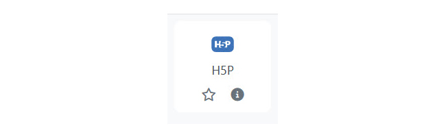 Screenshot H5P Icon