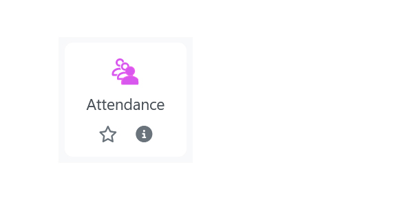 Attendance icon