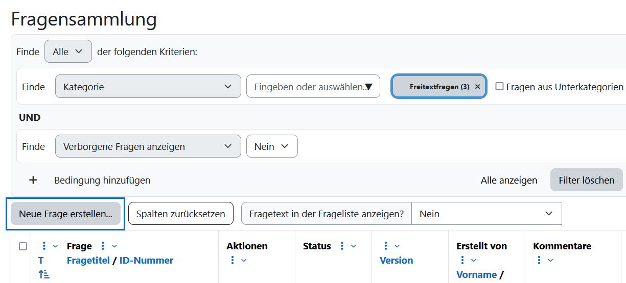 Screenshot: Schaltfläche 