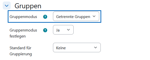 Screenshot: Abschnitt 